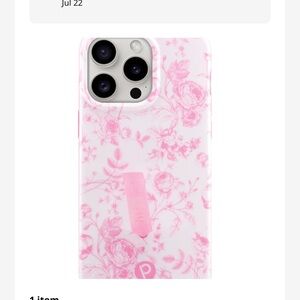 Loopy Case Pink Floral Phone Case